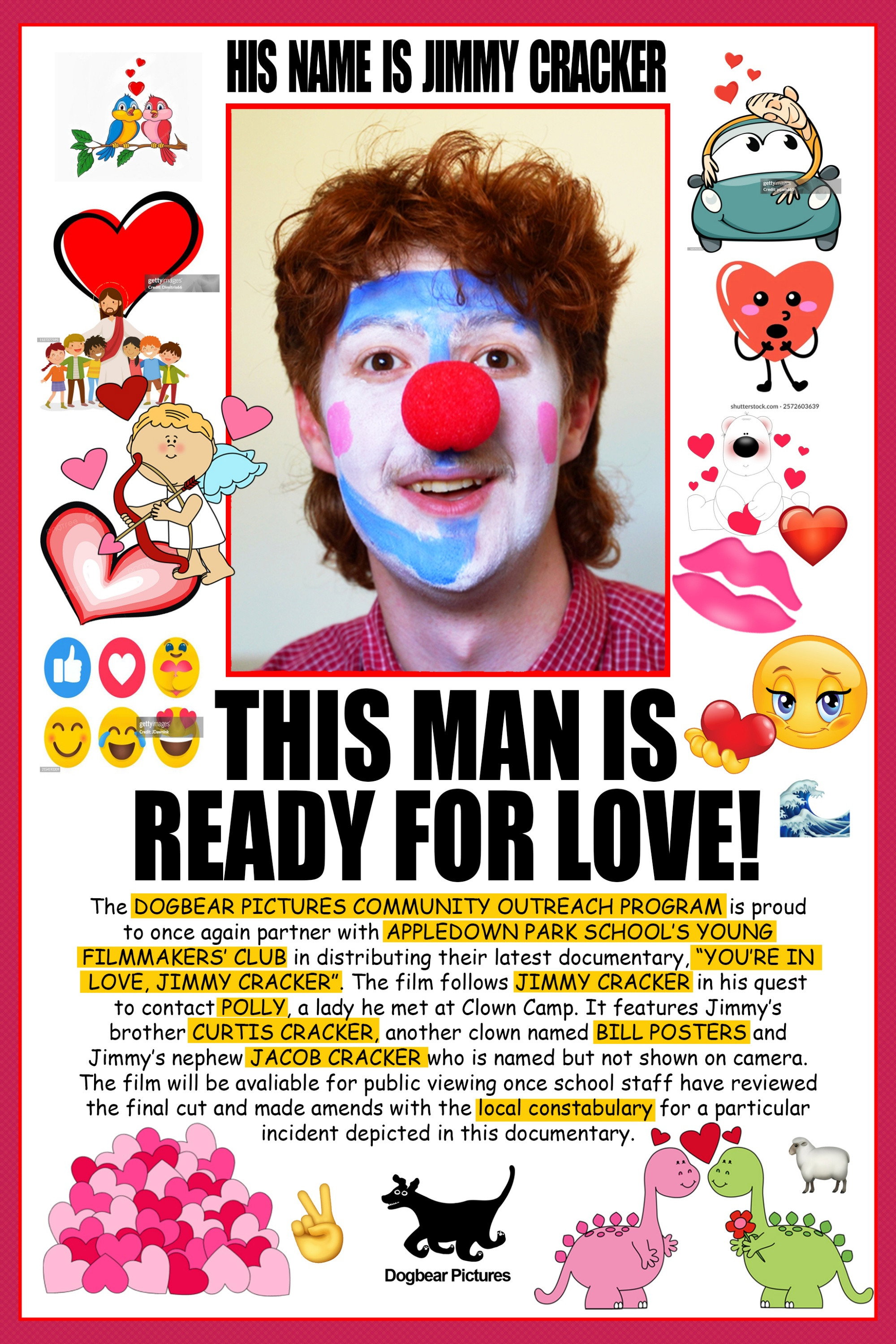 You're In Love, Jimmy Cracker poster