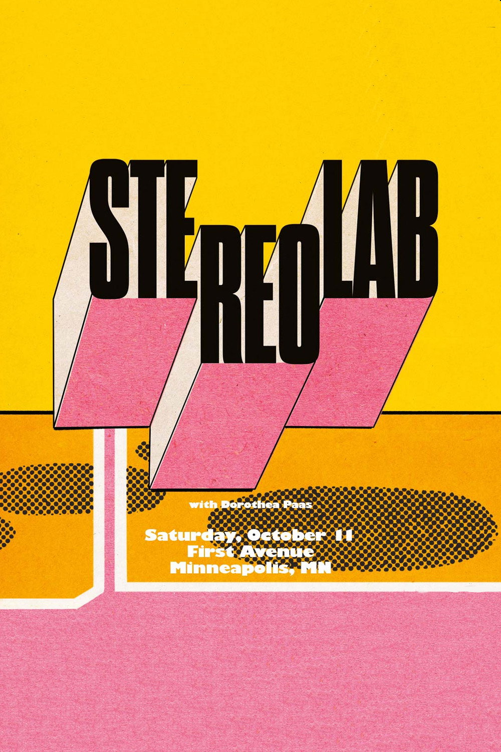 Stereolab: Live in Concert at First Avenue in Minneapolis, October 11, 2025 poster