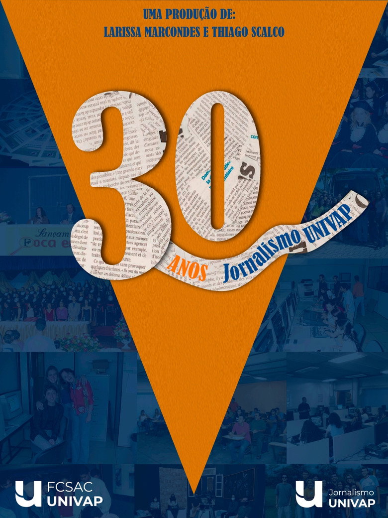 30 years: Journalism Univap poster