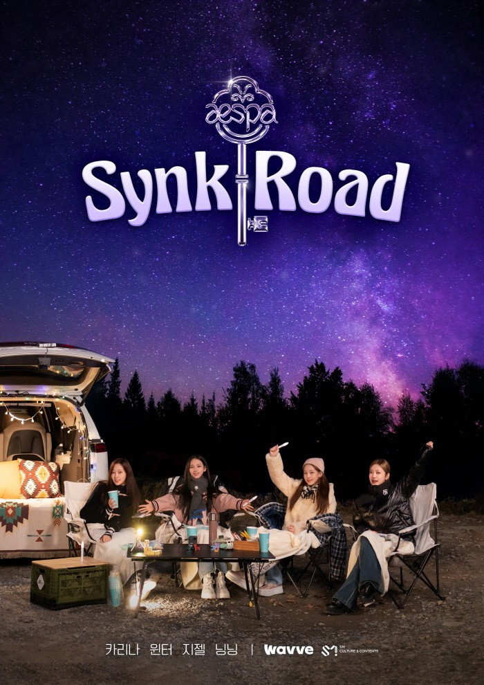 aespa's Synk Road poster
