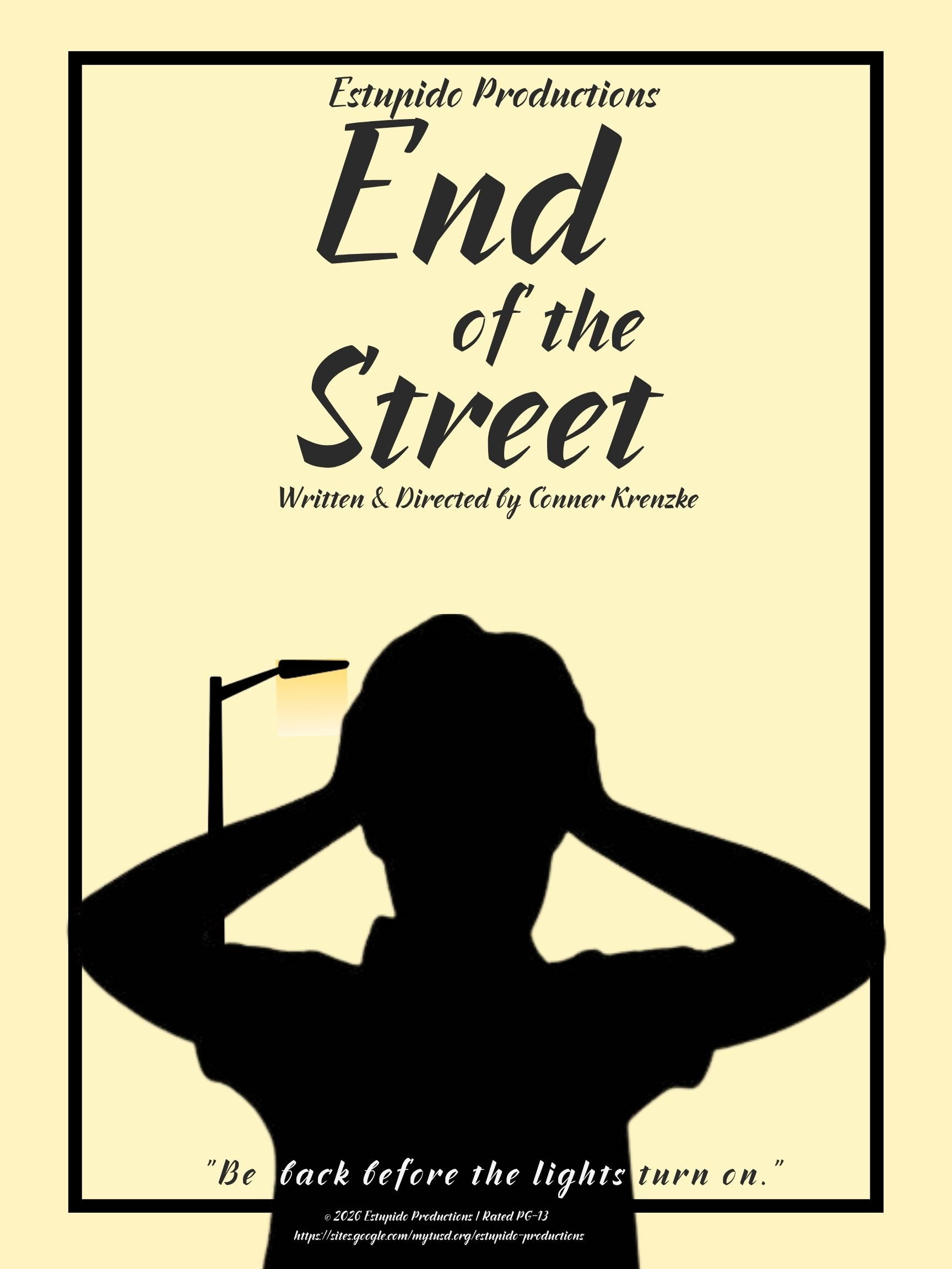 End of the Street poster