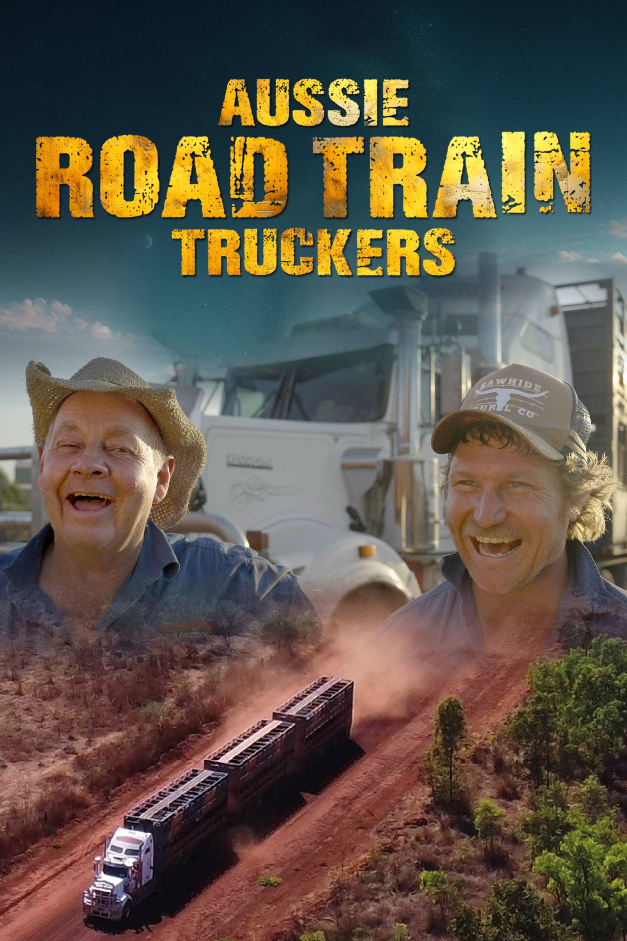 Aussie Road Train Truckers poster