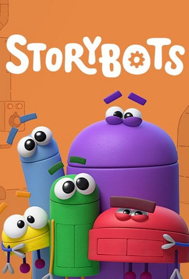 A Storybots Halloween poster