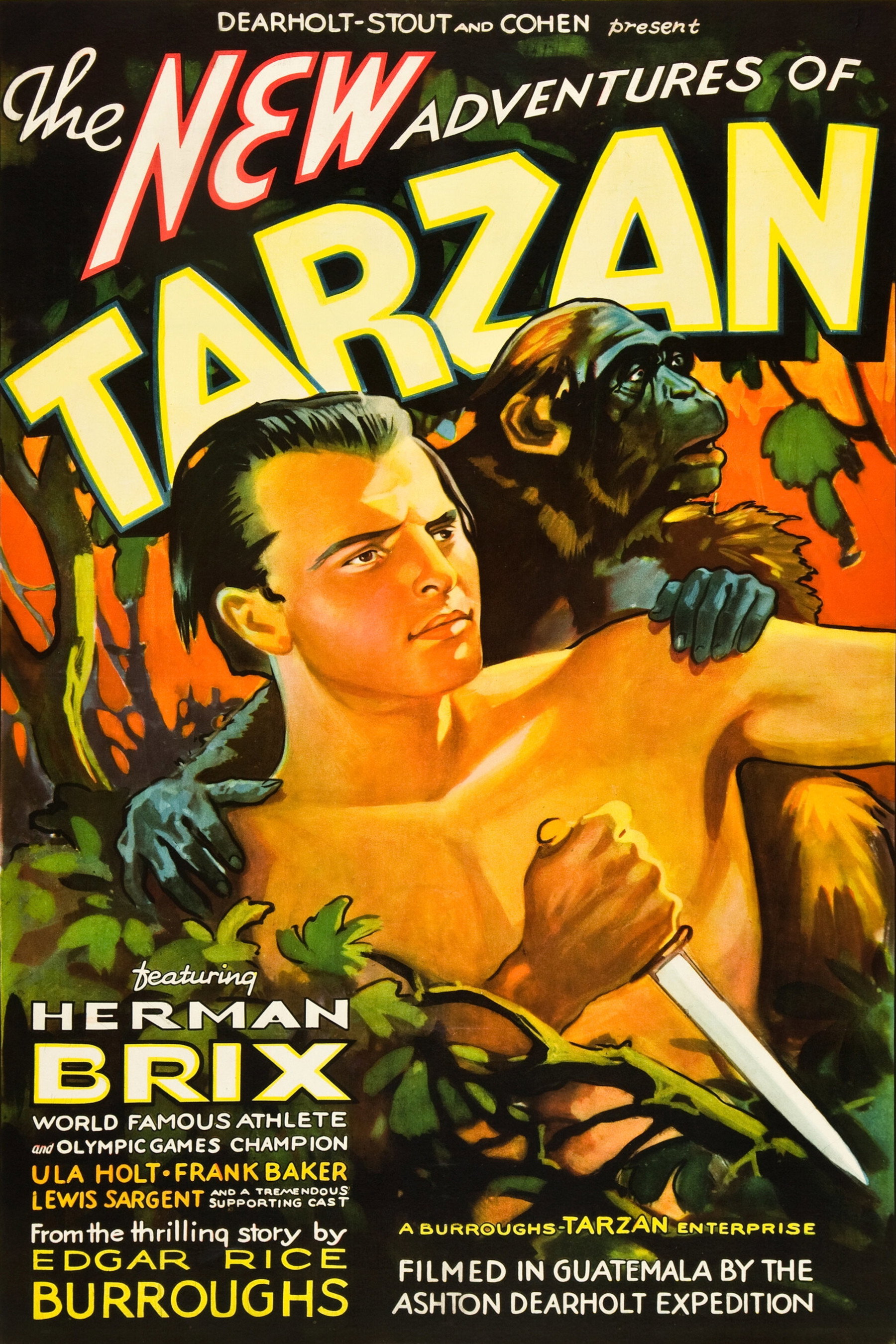 The New Adventures of Tarzan poster