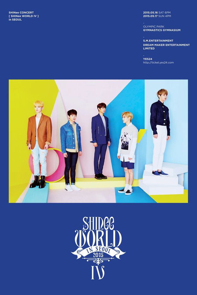 SHINee World IV in Seoul poster