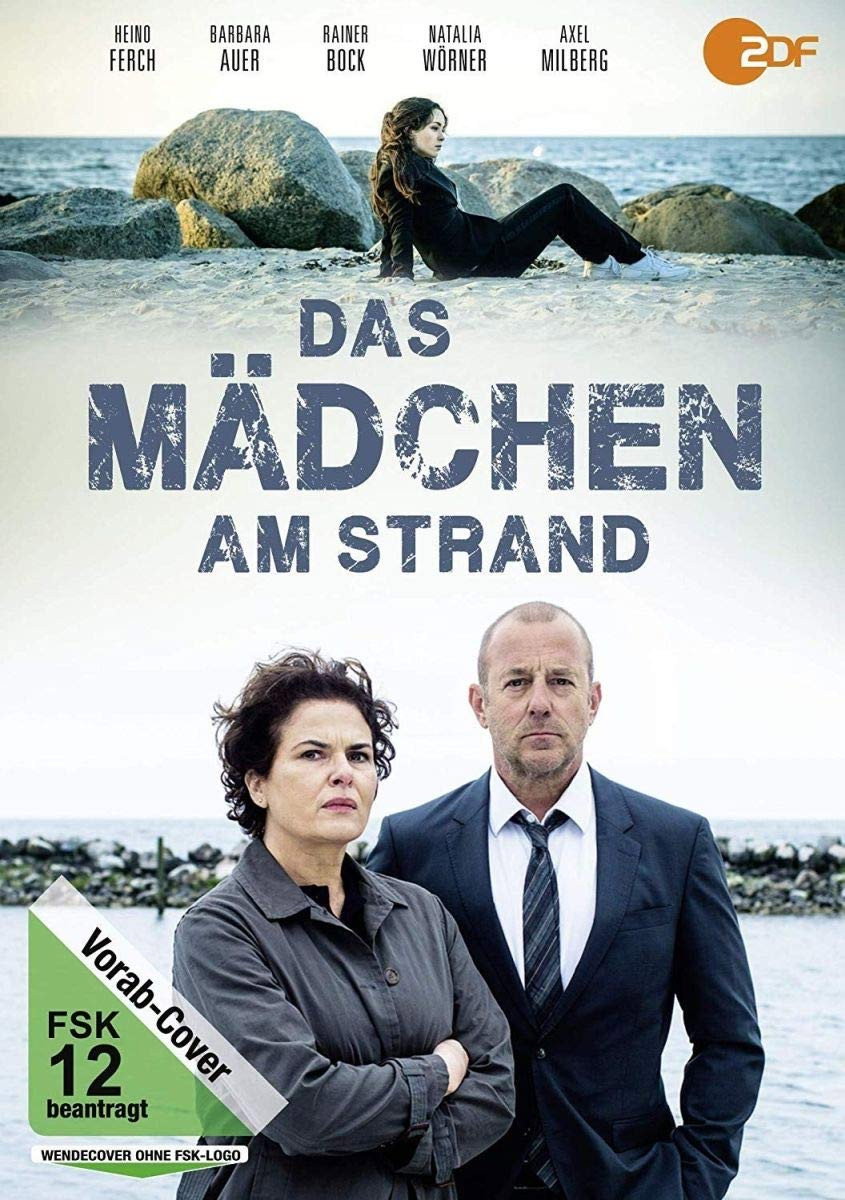 Das Mädchen am Strand poster