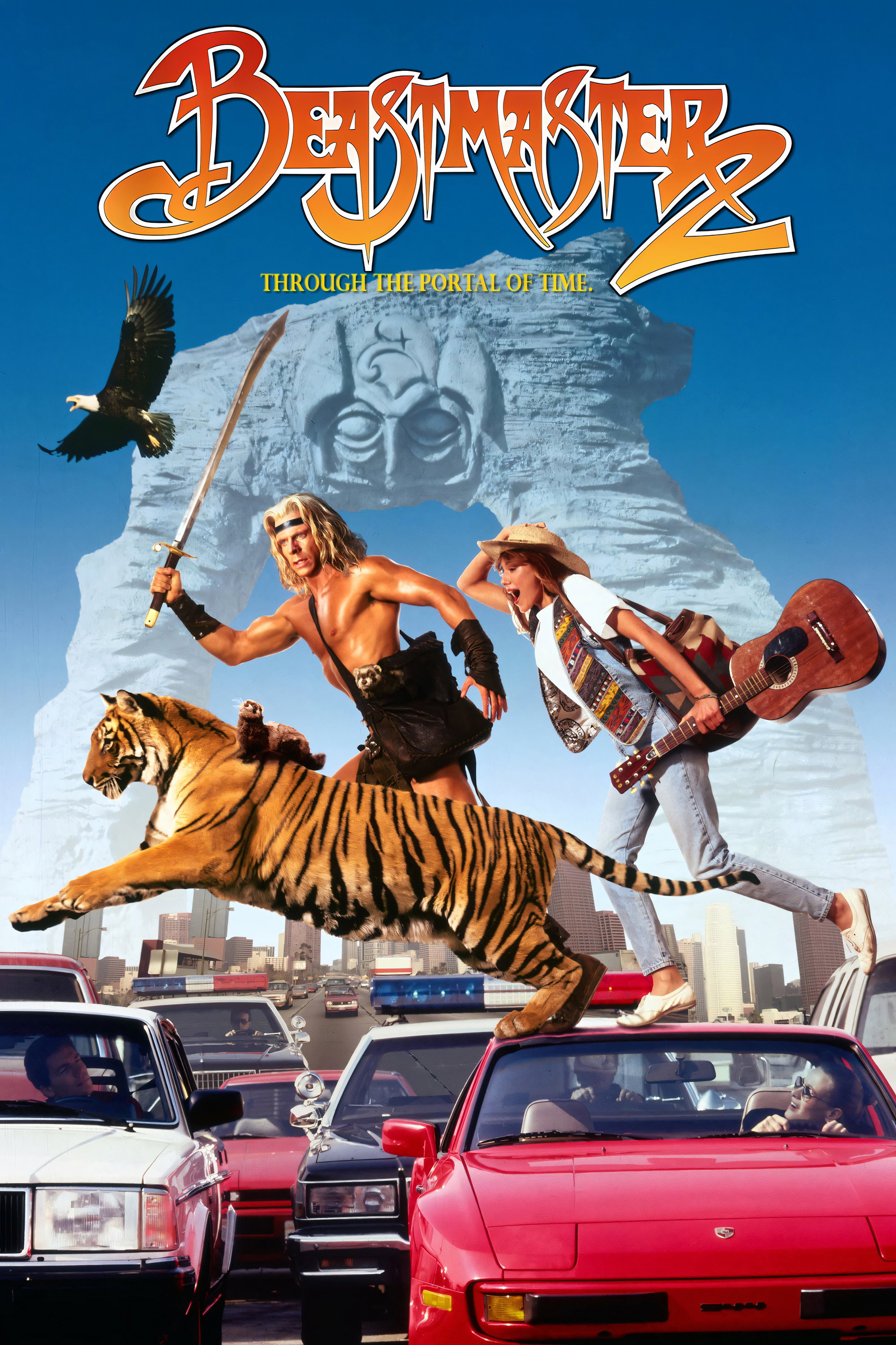 Beastmaster 2: Through the Portal of Time poster