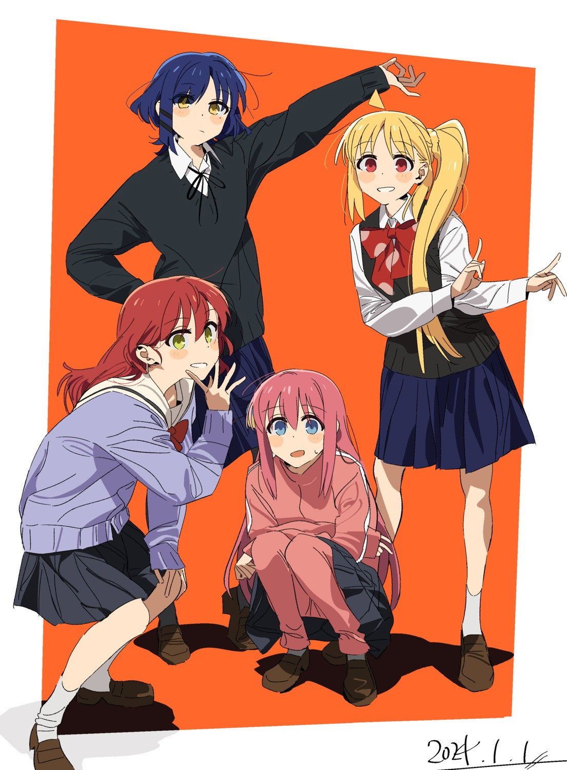 BOCCHI THE ROCK! poster