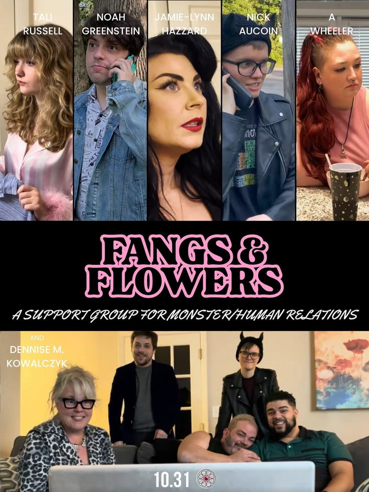 Fangs & Flowers poster