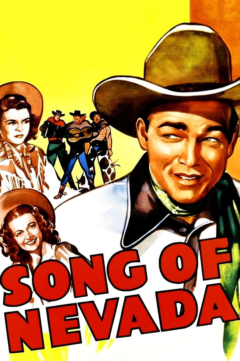 Song of Nevada poster