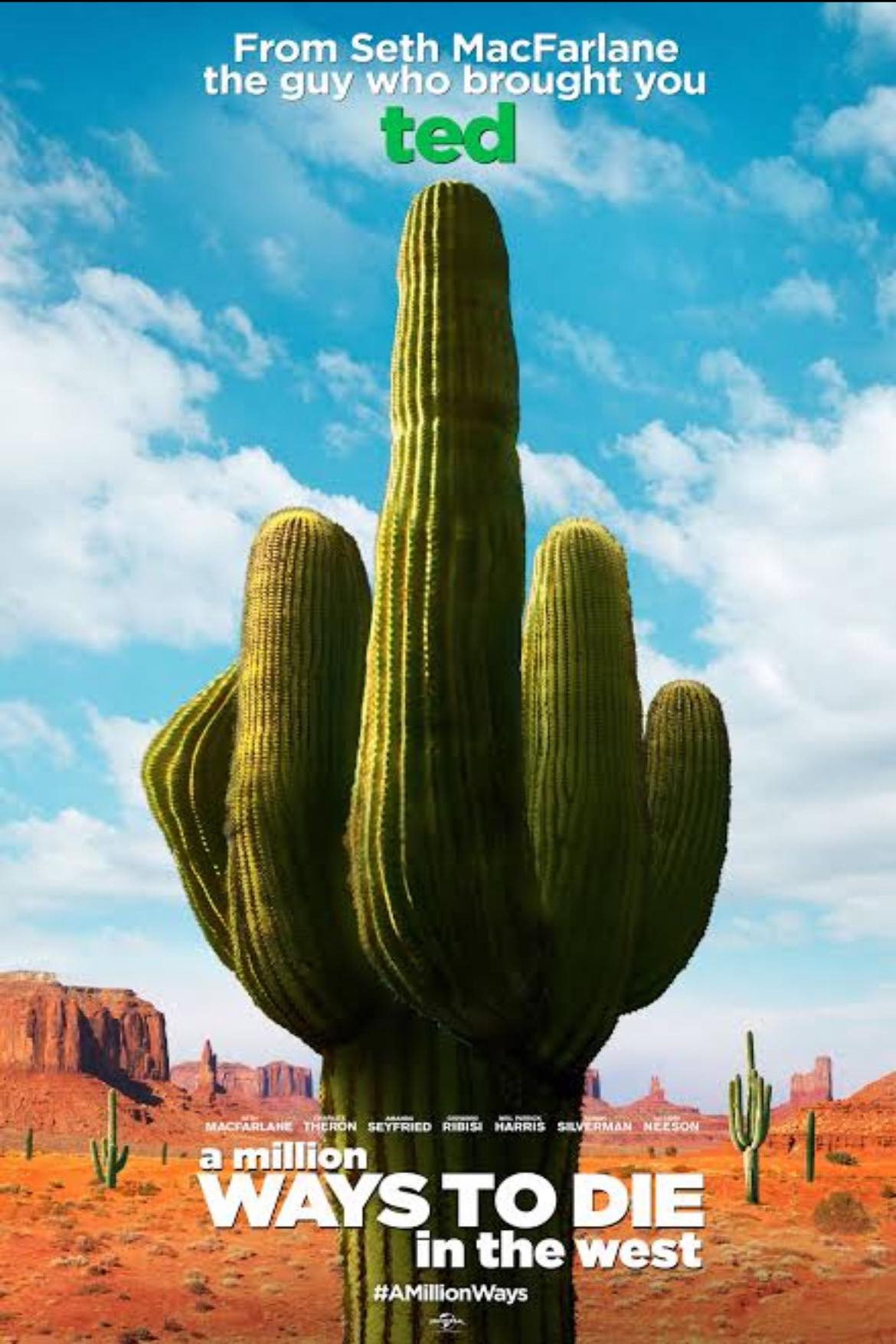 A Million Ways to Die in the West poster