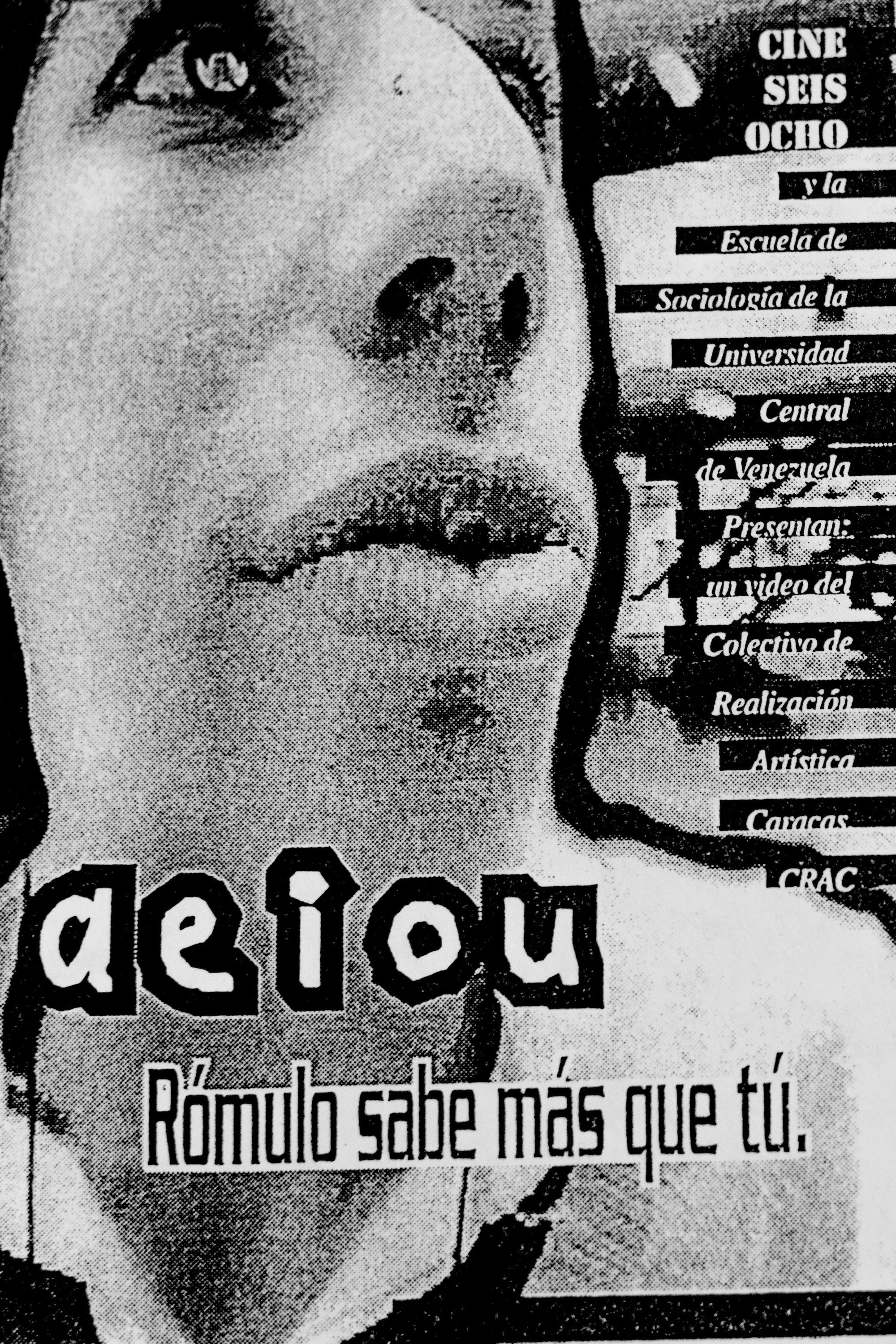 AEIOU Rómulo sabe más que tú poster