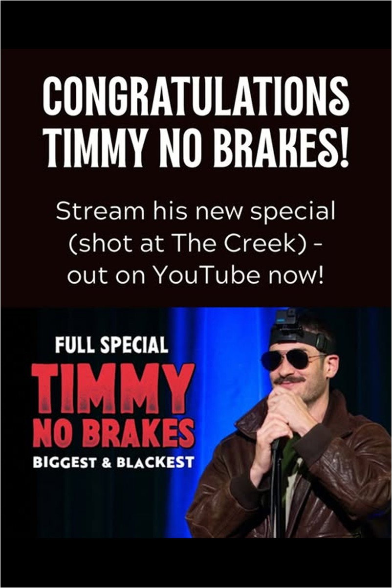 Timmy No Brakes Biggest & Blackest poster