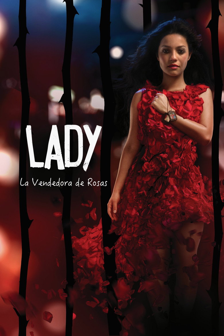 lady the seller of roses poster