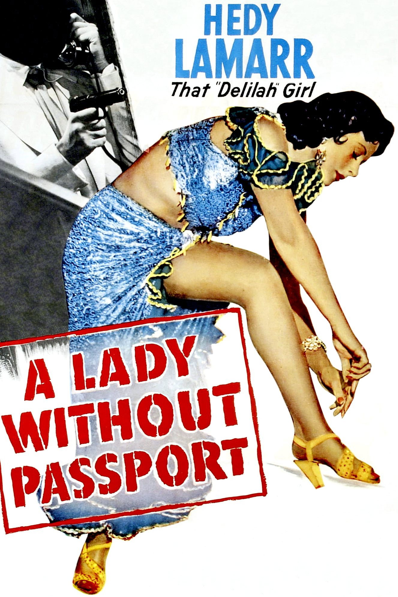 A Lady Without Passport poster