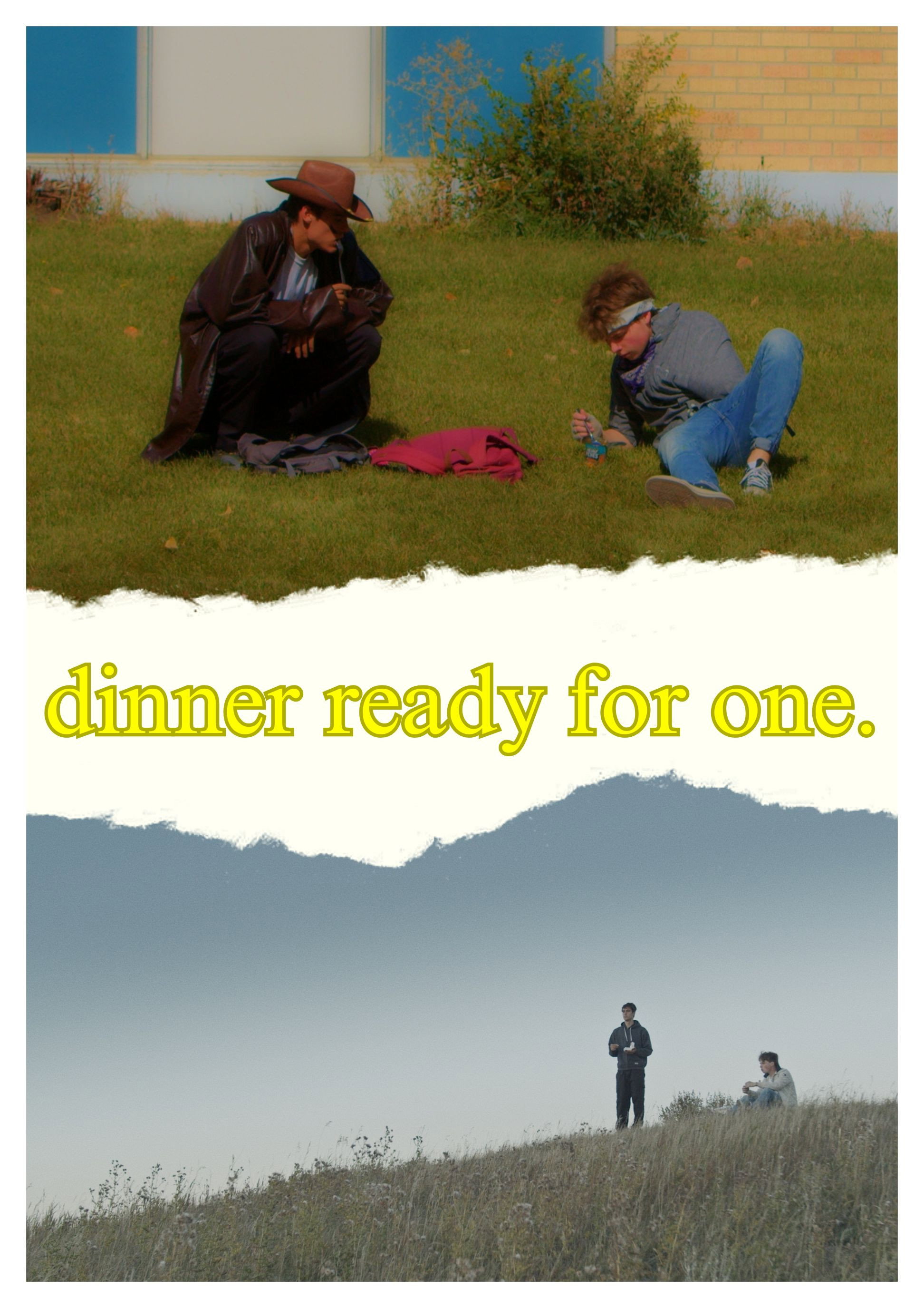 dinner ready for one. poster