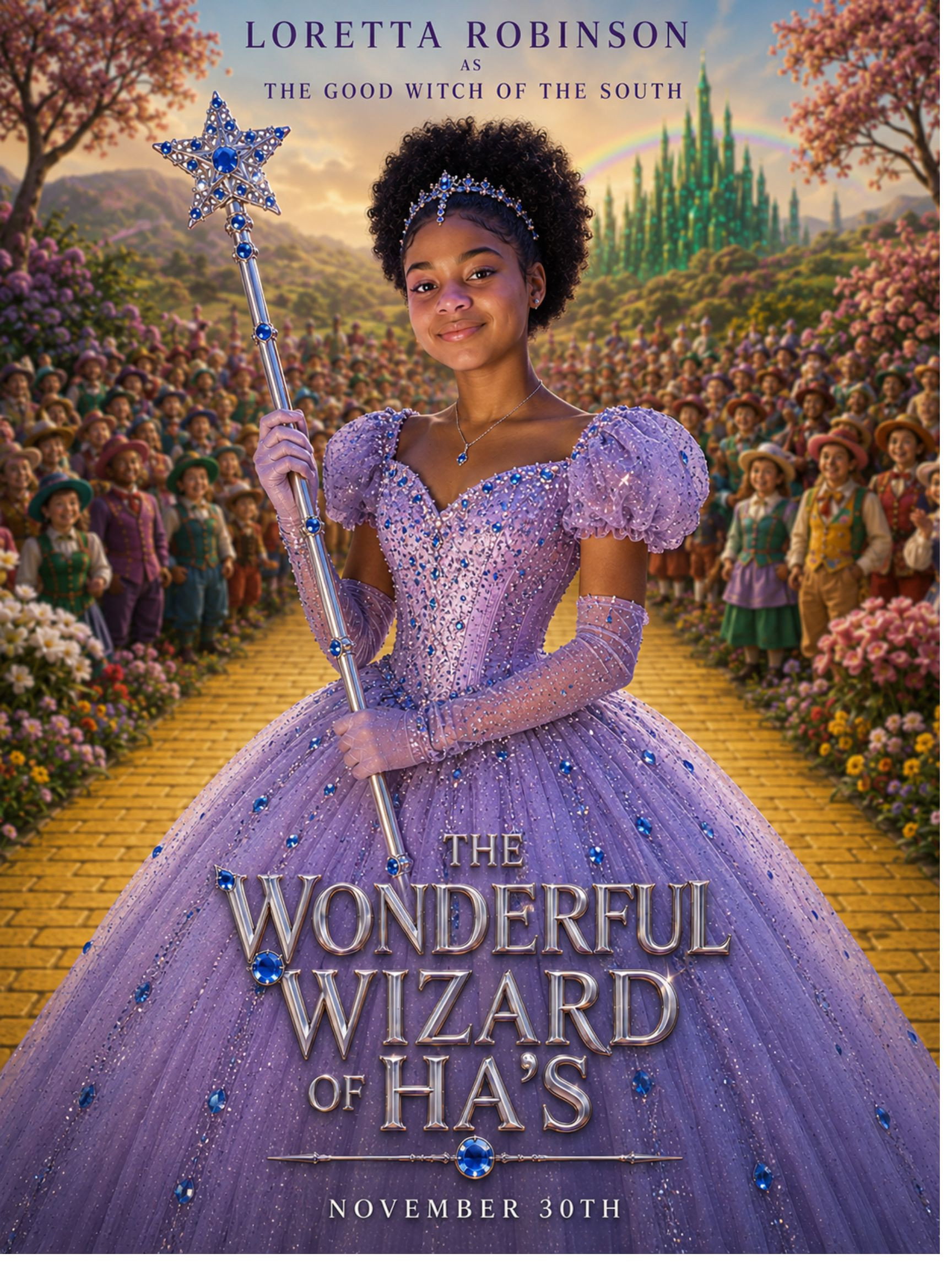 The Wonderful Wizard Of Ha's poster