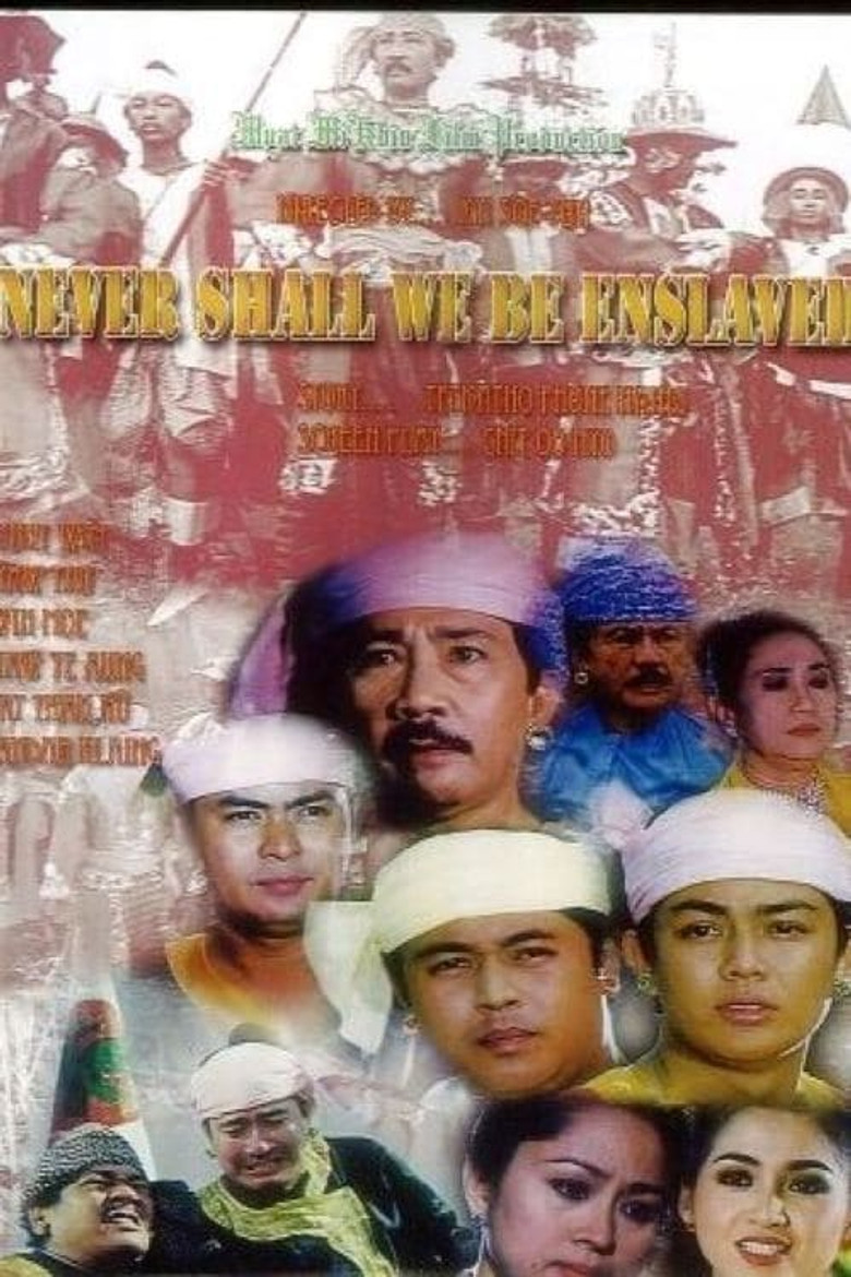 Never Shall We Be Enslaved poster