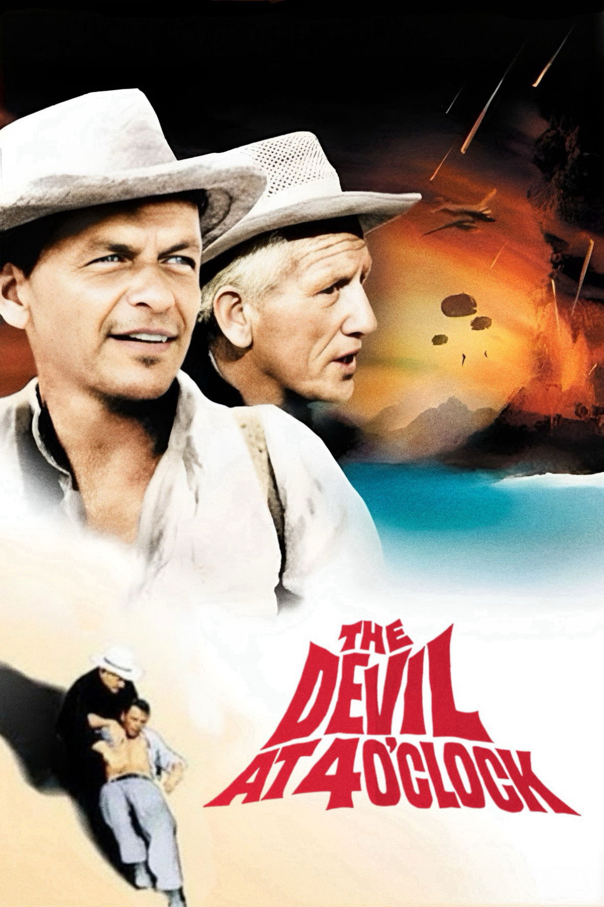 The Devil at 4 O'Clock poster