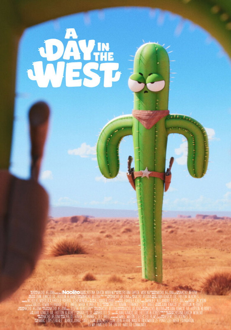 A day in the west poster