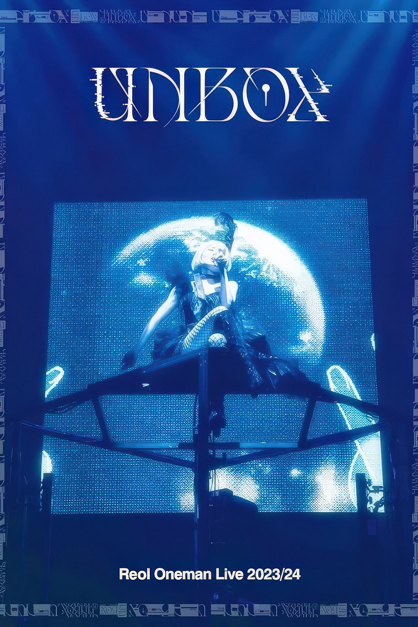 Reol Oneman Live 2023/24 「UNBOX」 black poster