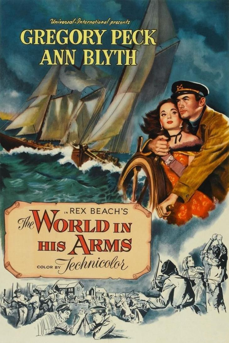 The World in His Arms poster