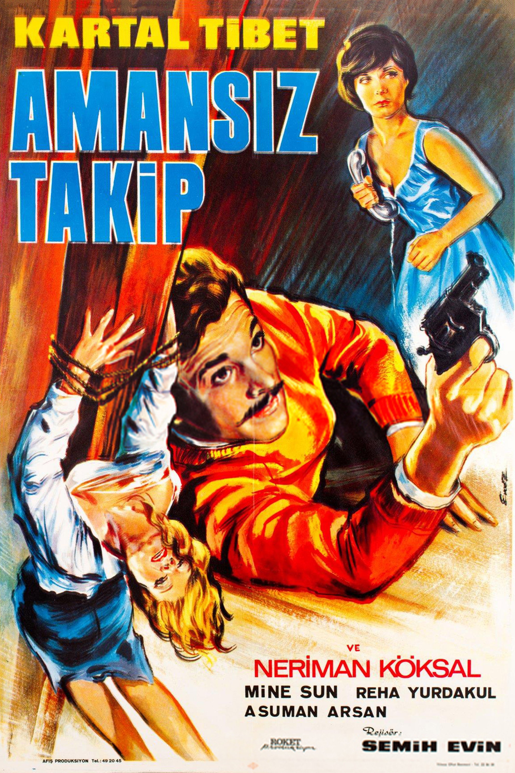 Amansız Takip poster