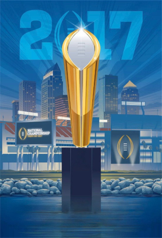 2017 College Football Playoff poster