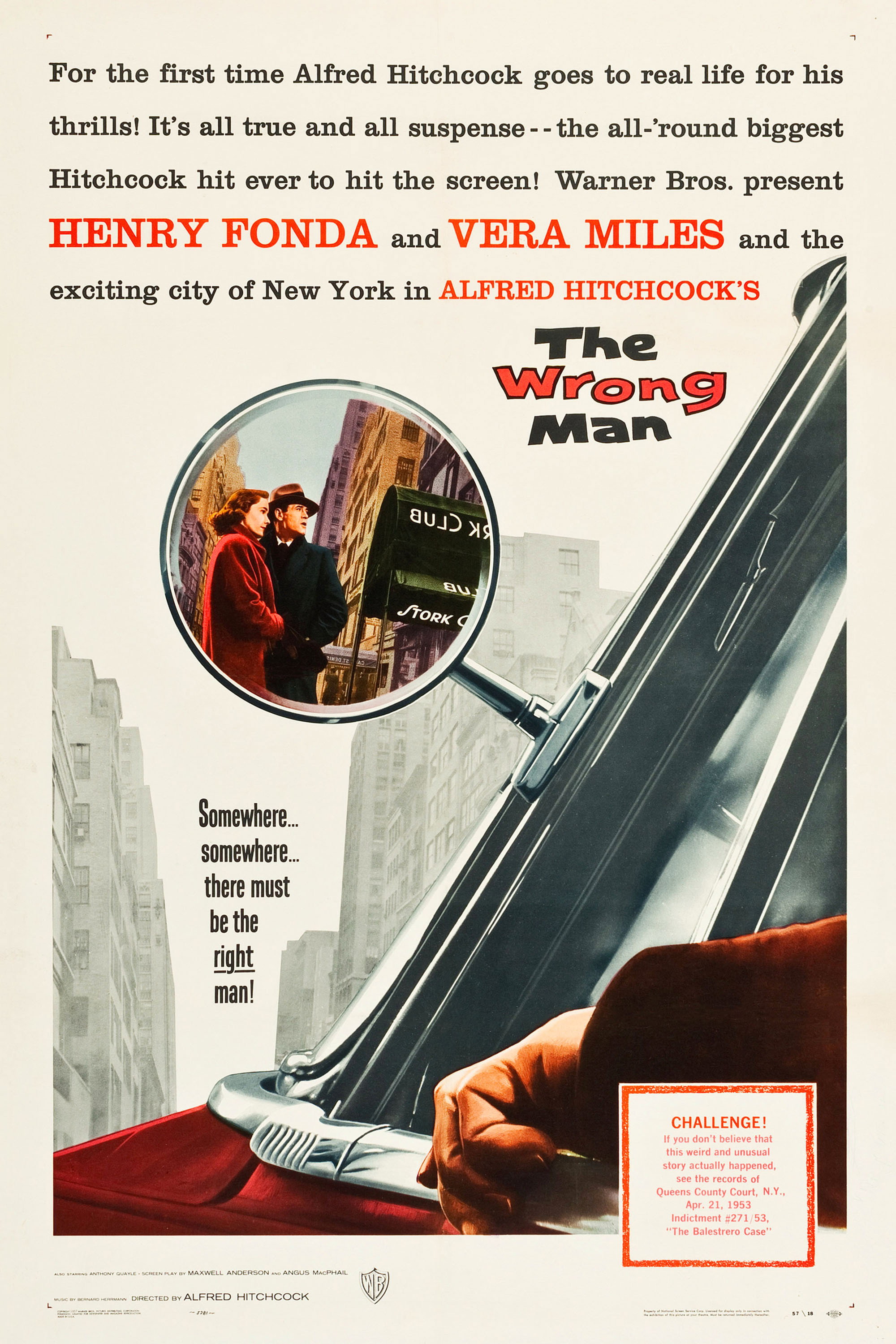 The Wrong Man poster