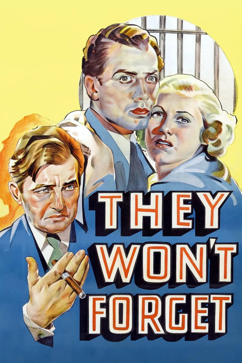 They Won't Forget poster