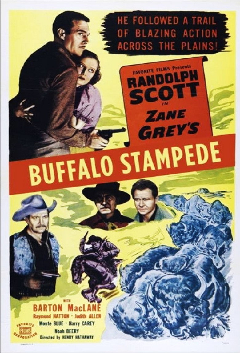 Buffalo Stampede poster