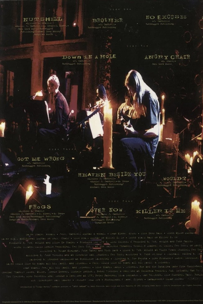 Alice in Chains: MTV Unplugged poster