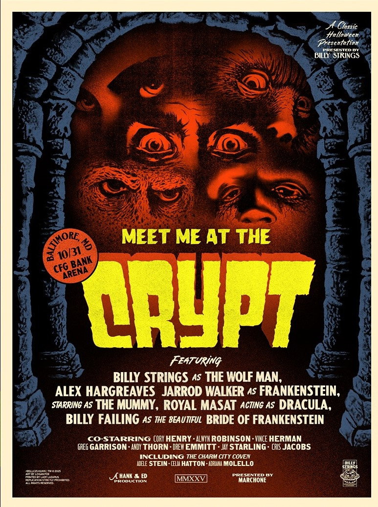 Billy Strings: Meet Me at the Crypt poster