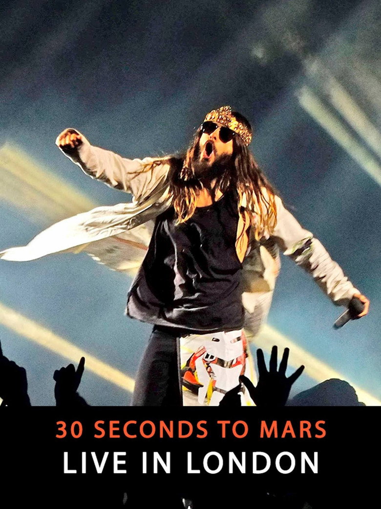 30 Seconds To Mars - Live In London poster