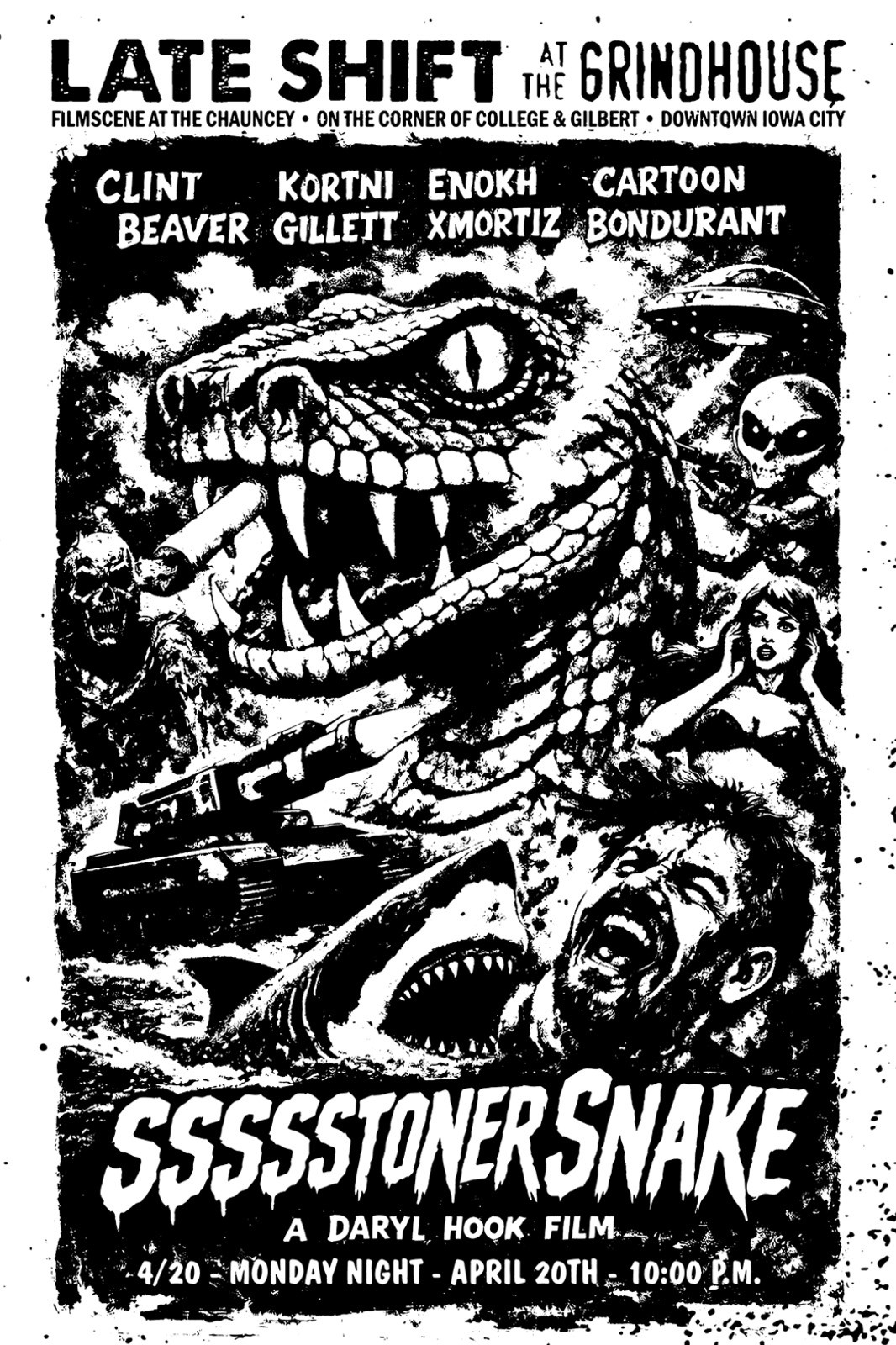Ssssstoner Snake poster