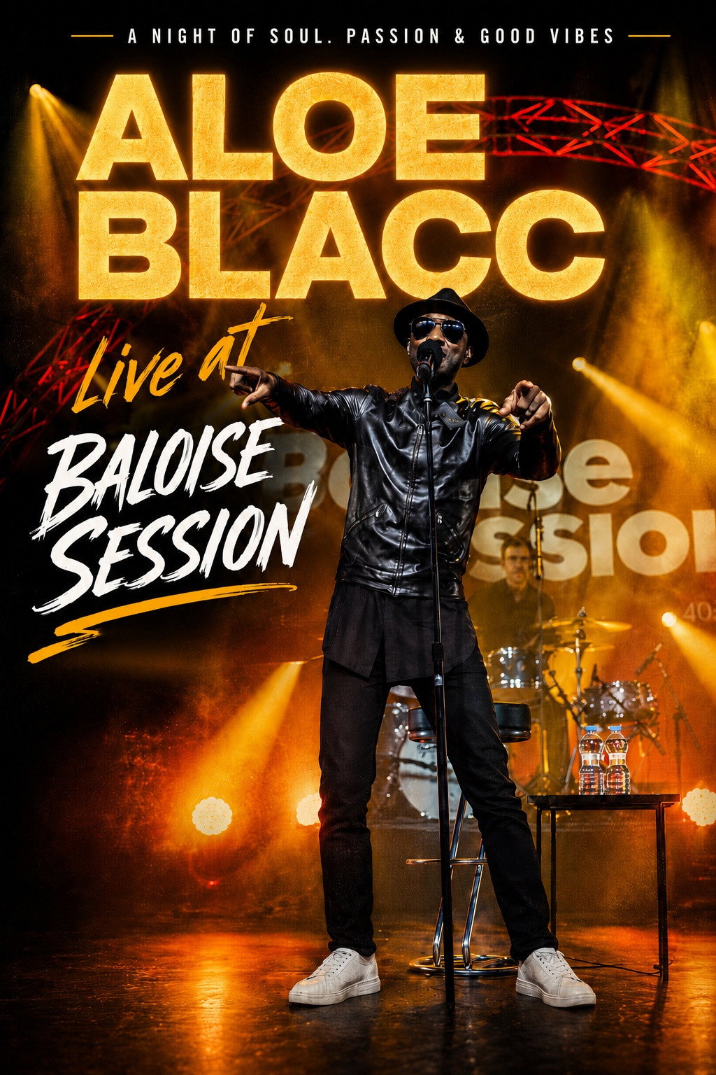 Aloe Blacc @ Baloise Session 2025 poster