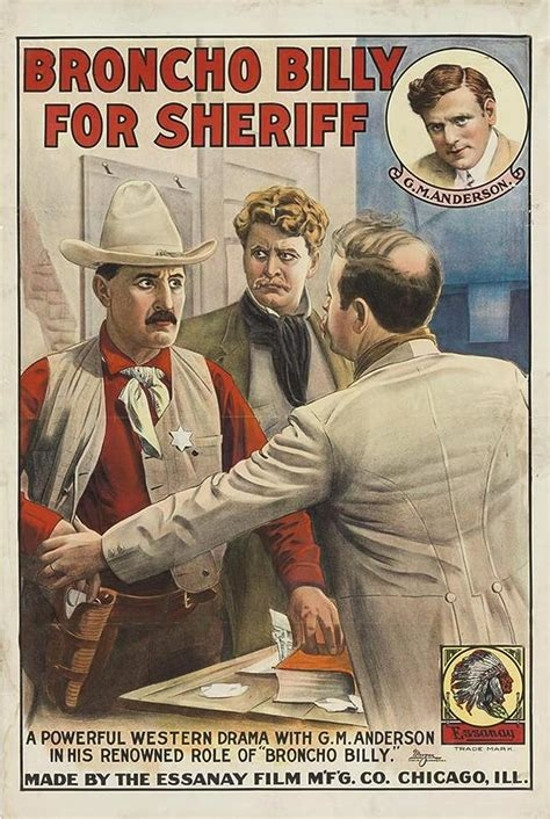 Broncho Billy for Sheriff poster