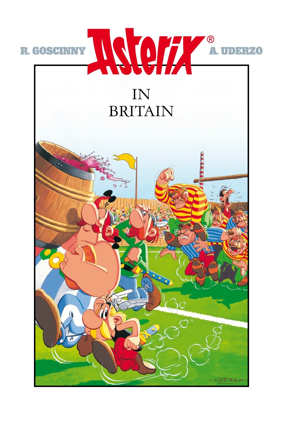 Asterix in Britain poster