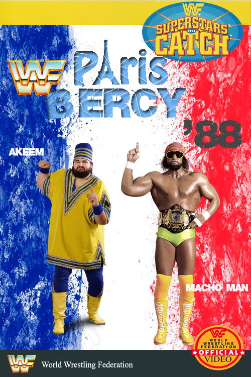 WWF Bercy 1988 poster