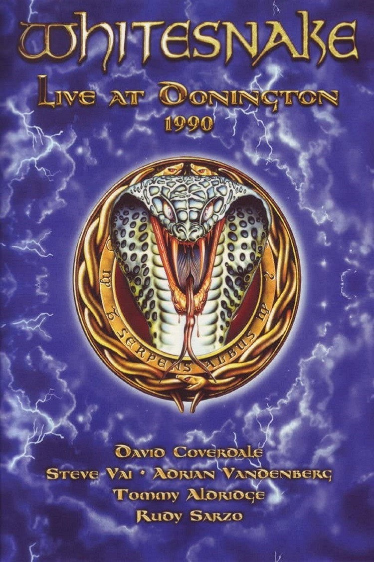Whitesnake: Live At Donington 1990 poster