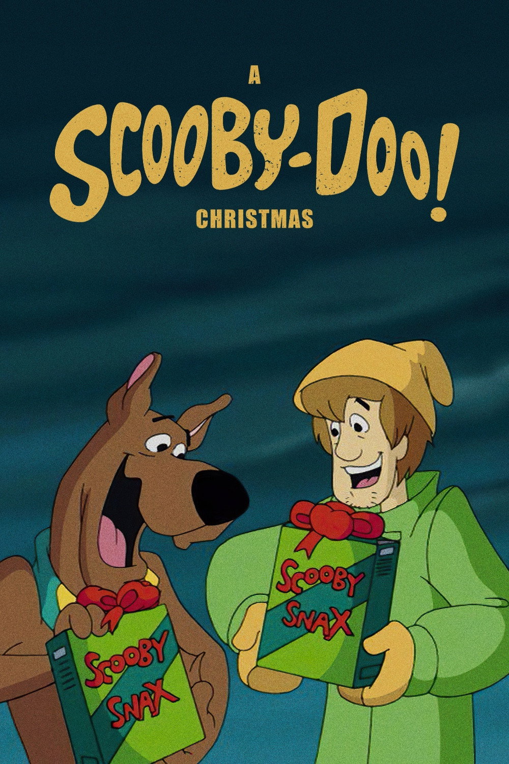 A Scooby-Doo! Christmas poster