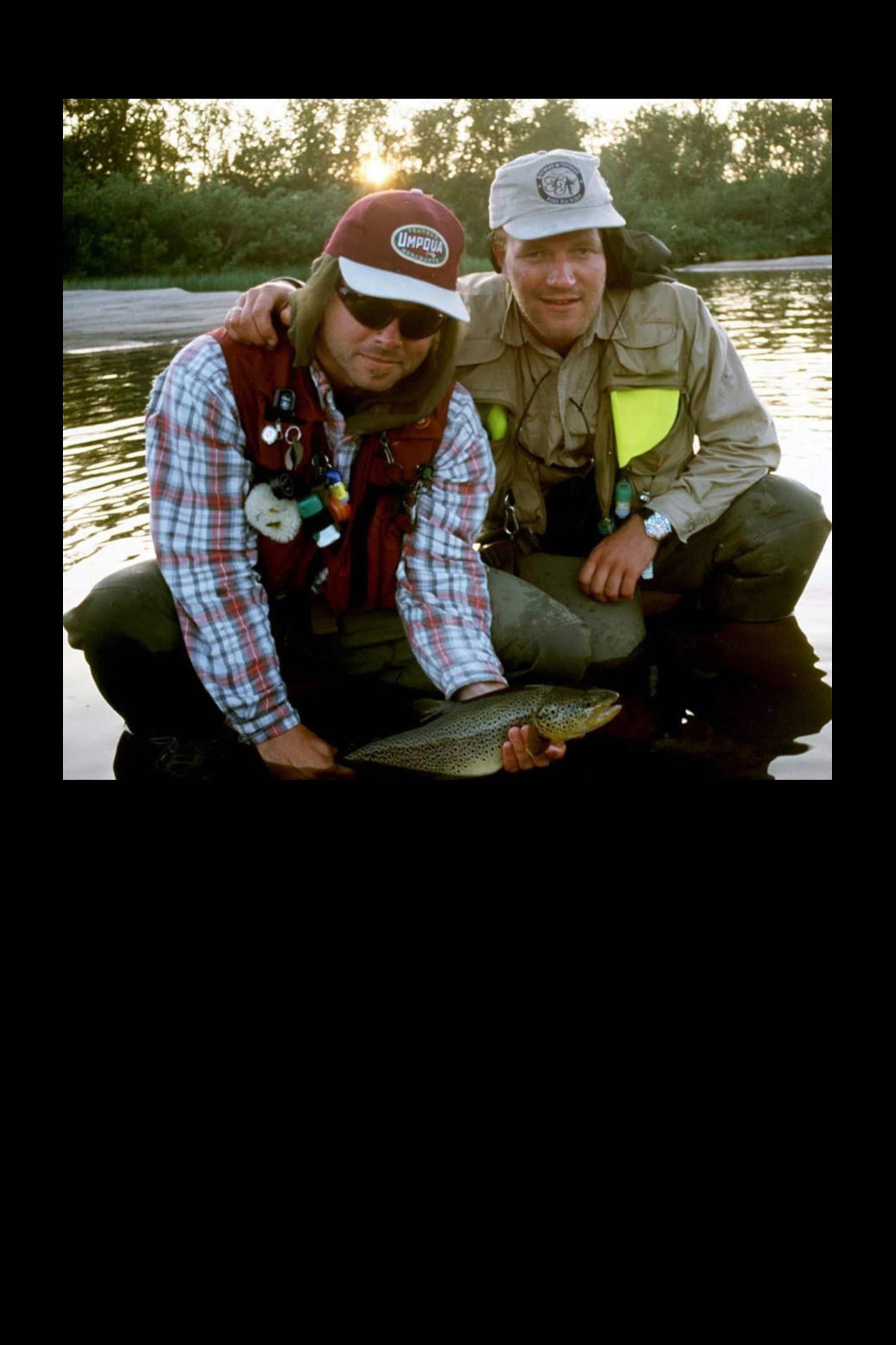 På fisketur med Bård og Lars poster