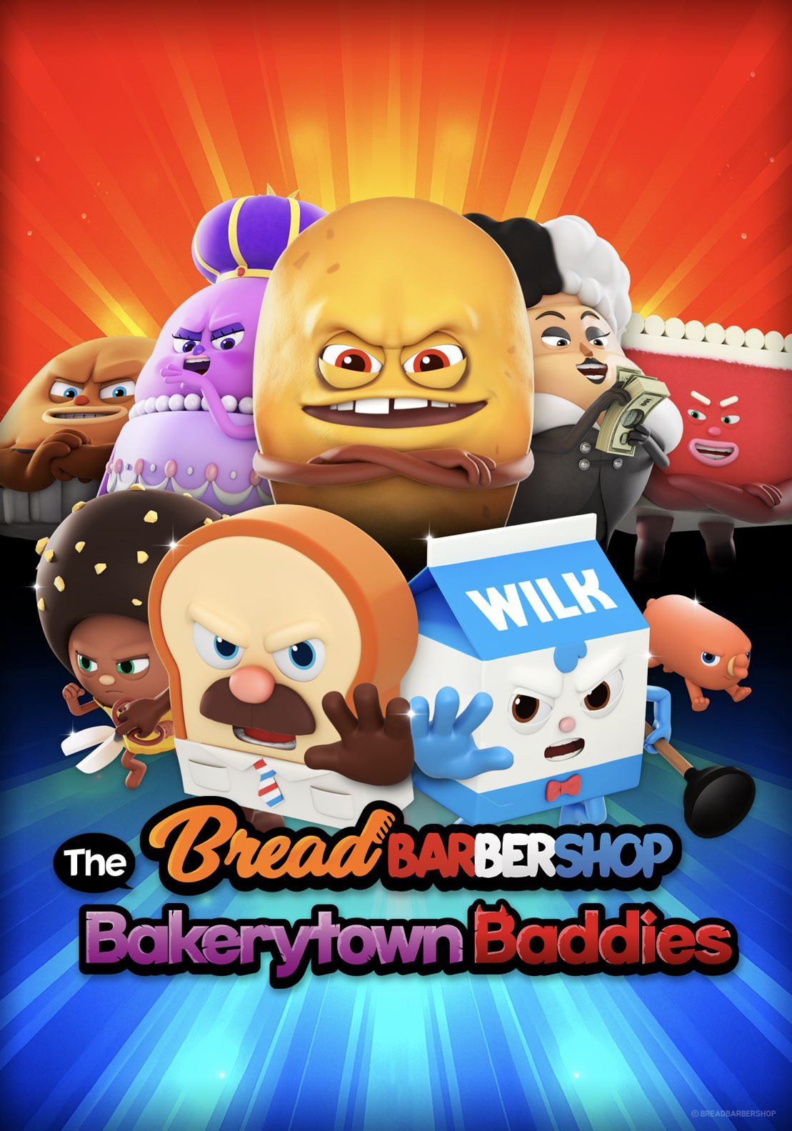 Bread Barbershop: The Bakerytown Baddies poster