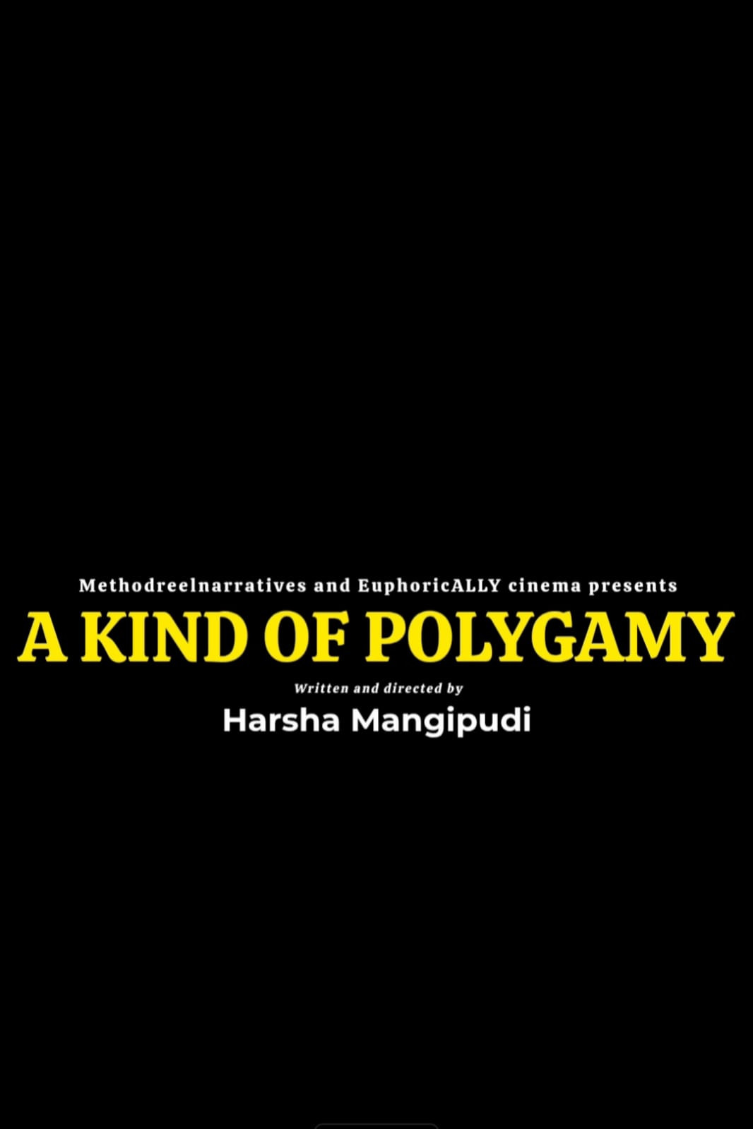 A Kind of Polygamy poster