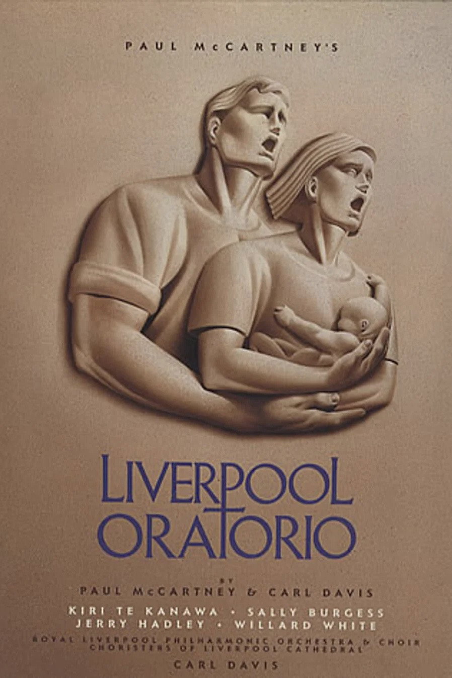 Paul McCartney's Liverpool Oratorio poster