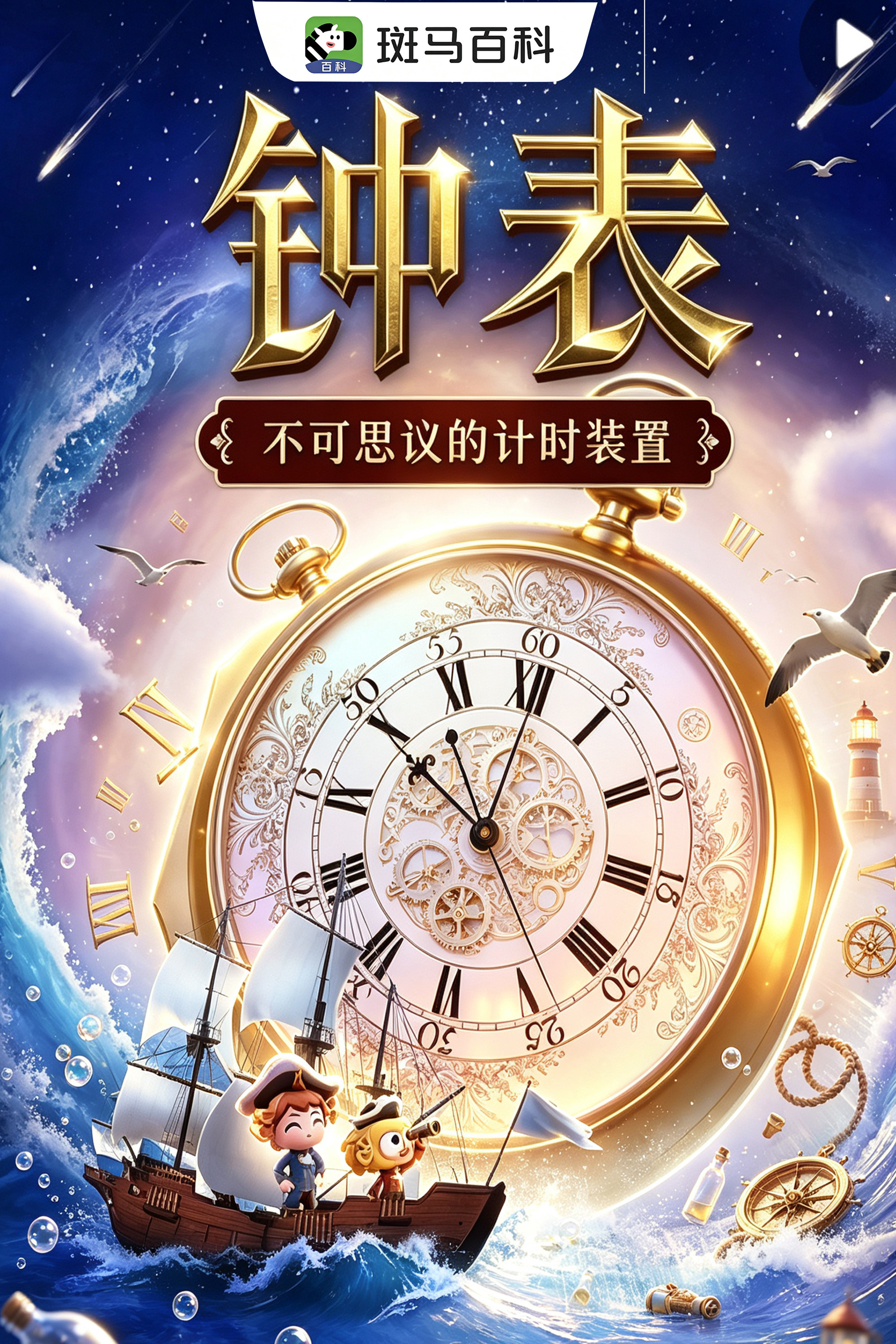 迷你科技—钟表 poster