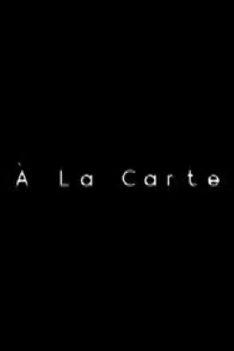 À La Carte poster