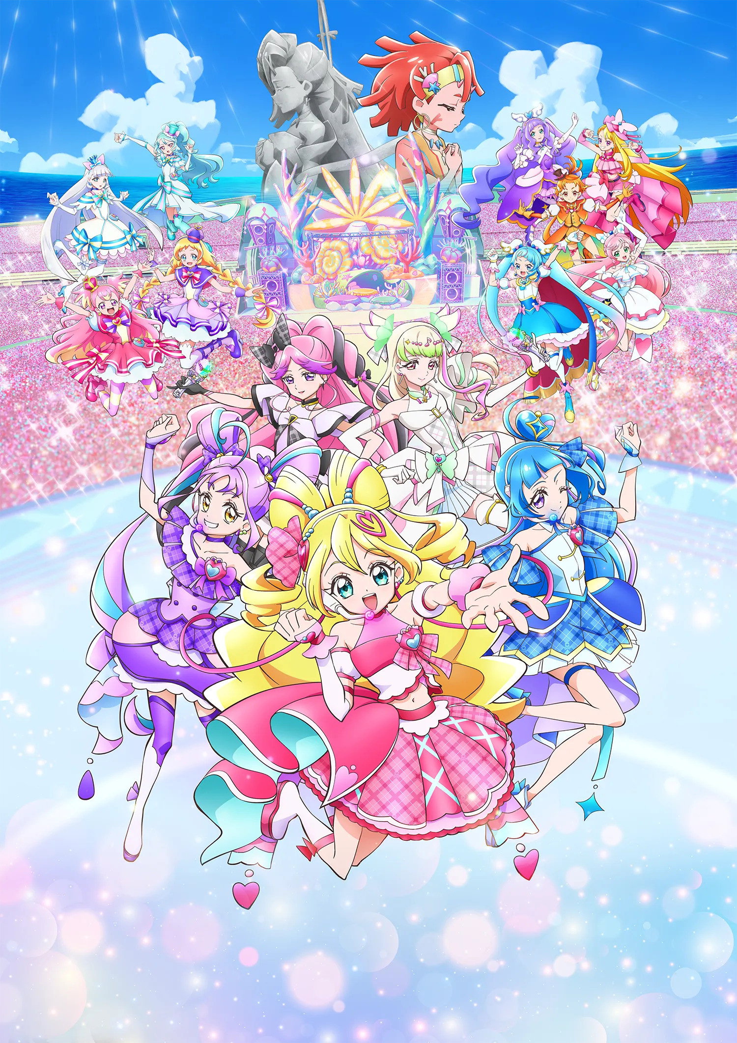 You and Idol Precure♪ the Movie For You! Our Kirakilala Concert! poster