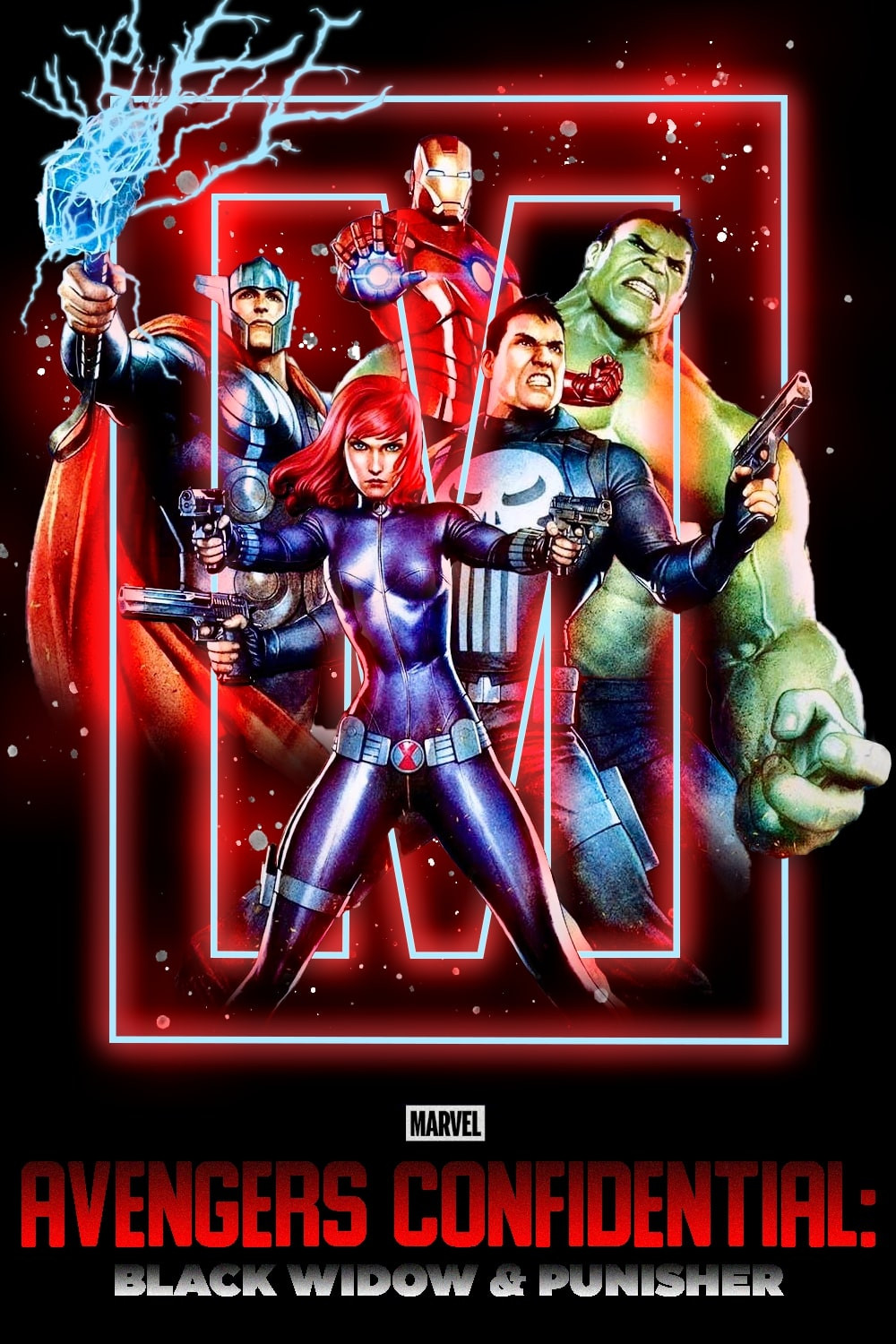 Avengers Confidential: Black Widow & Punisher poster