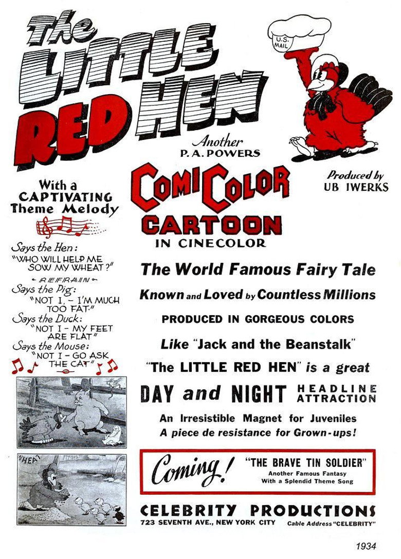 The Little Red Hen poster